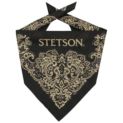 STETSON bandana - 100% Bomuld - Black