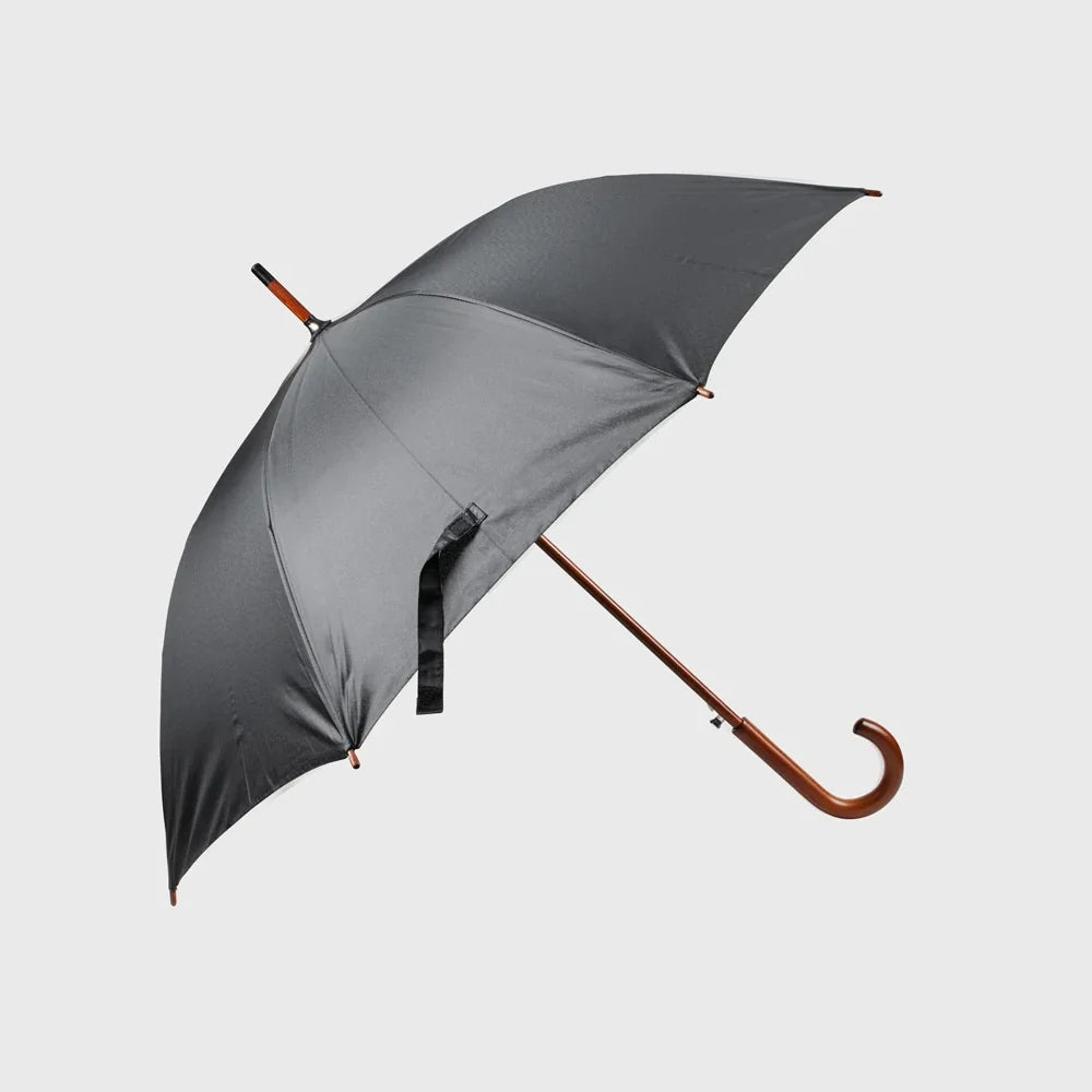MJM Herre Paraply London - Træhåndtag