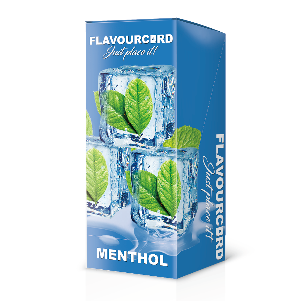 25 stk FlavourCard Menthol Aroma Kort - INTROPRIS !
