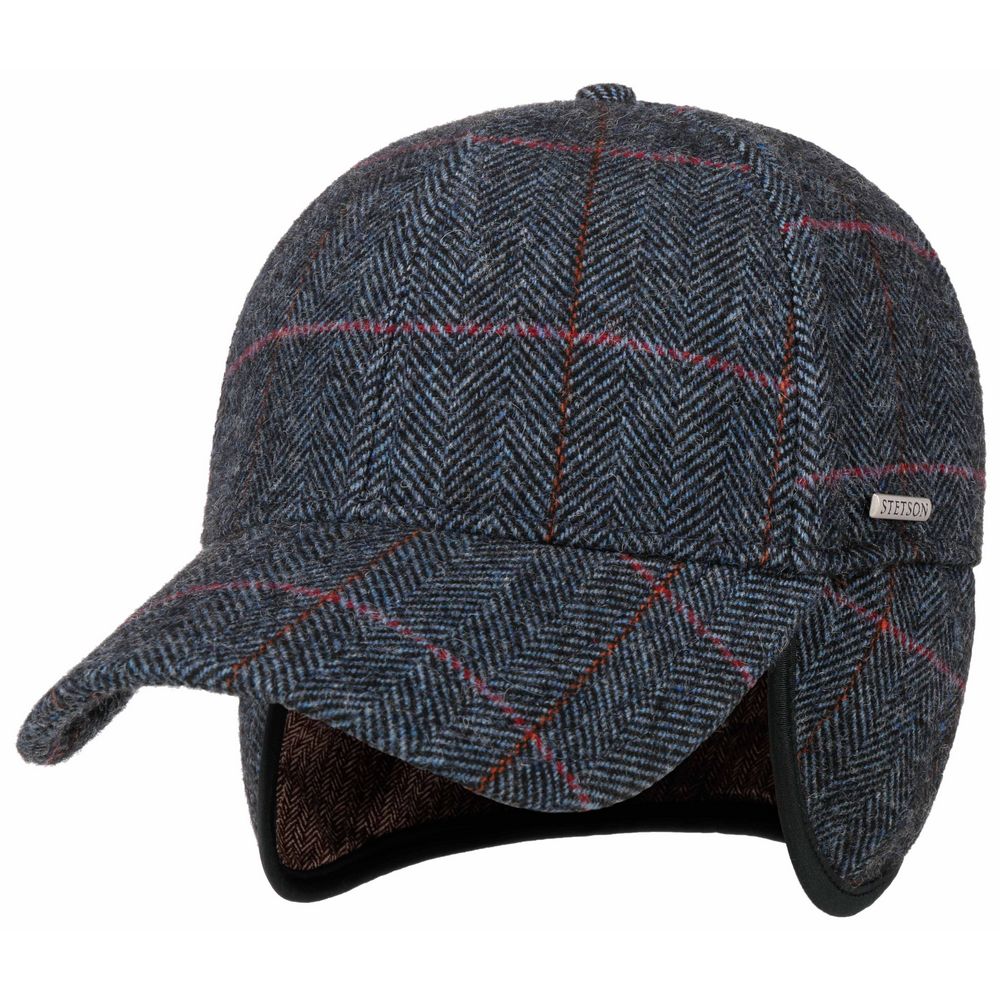 Stetson Wool Baseball Cap with Ear Flaps S (55 cm)
