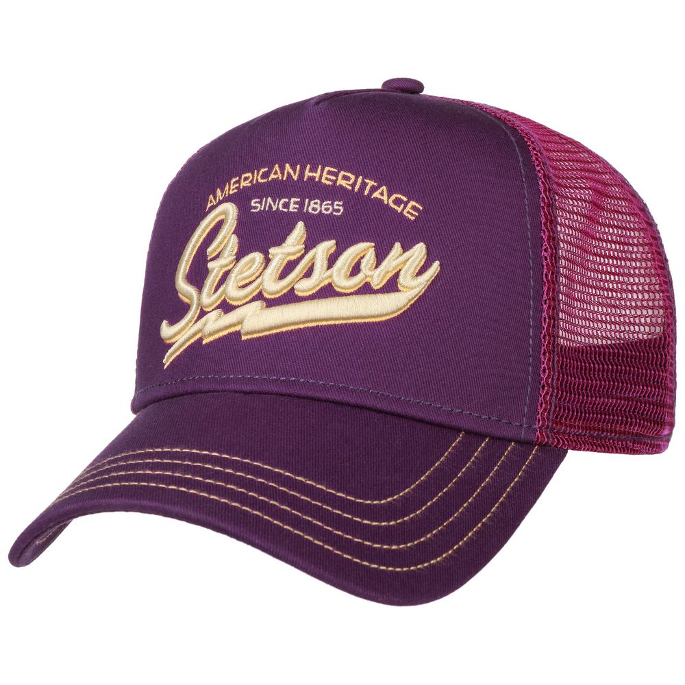 Stetson Trucker Caps American Heritage Baseball Cap Cotton Stylish  Adjustable 