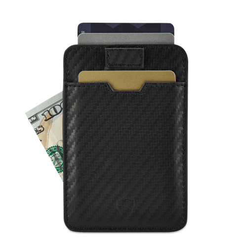 Vaultskin Chelsea Card Holder – Leather Front Pocket Wallet With RFID Blocking