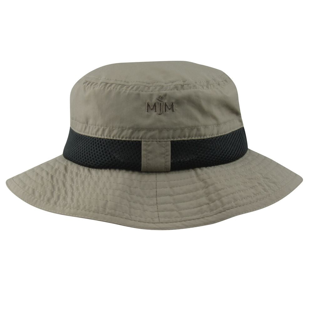 MJM Easy Bucket Taslan - Oliven Bøllehat - Bucket Hat fra MJM Hats hos The Prince Webshop