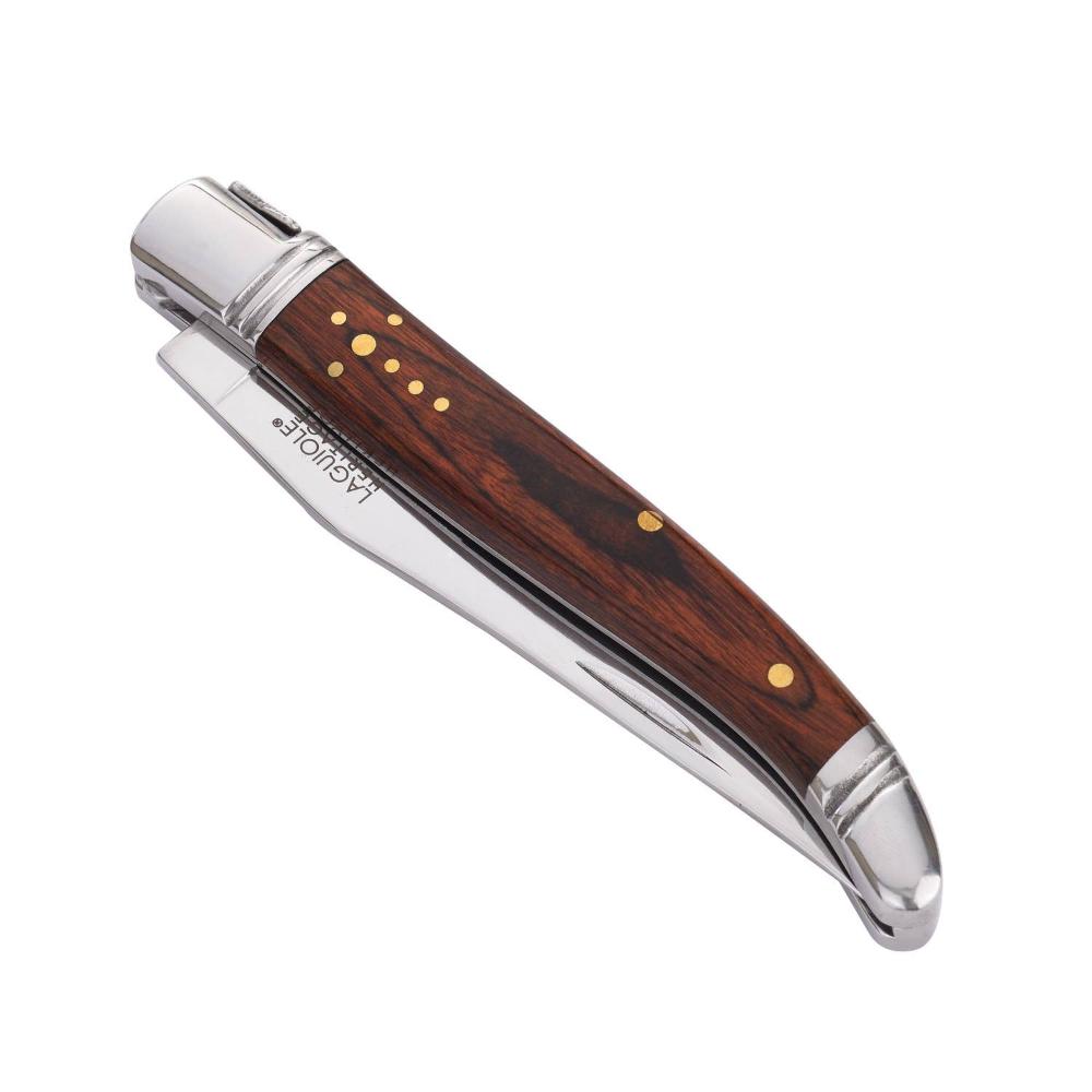 LAGUIOLE HERITAGE - Laguiole HERITAGE Knife set with leather sheath -  fra LAGUIOLE HERITAGE hos The Prince Webshop