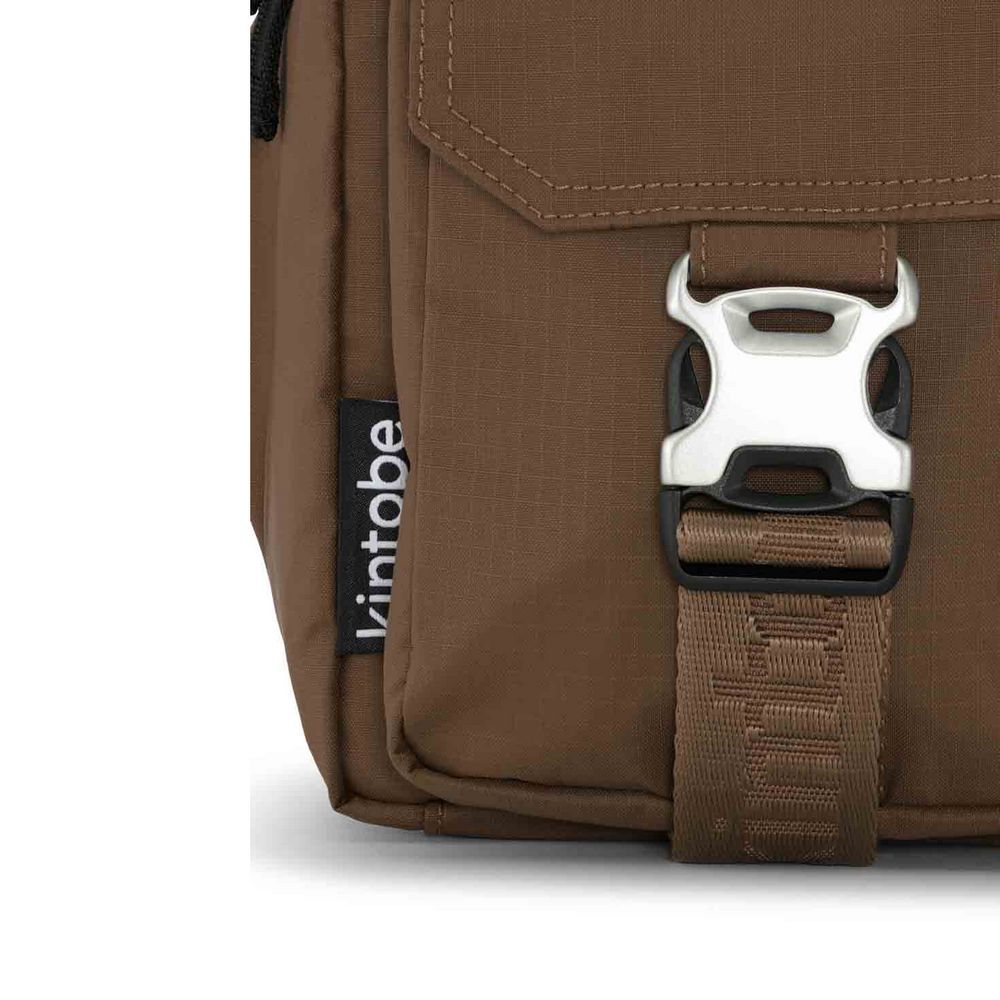 KINTOBE LUCA maxi belt bag - Brun