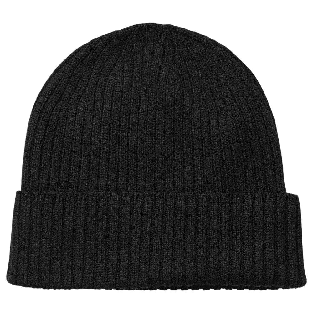 MJM Beanie i 100% Merino Uld - Sort Hue