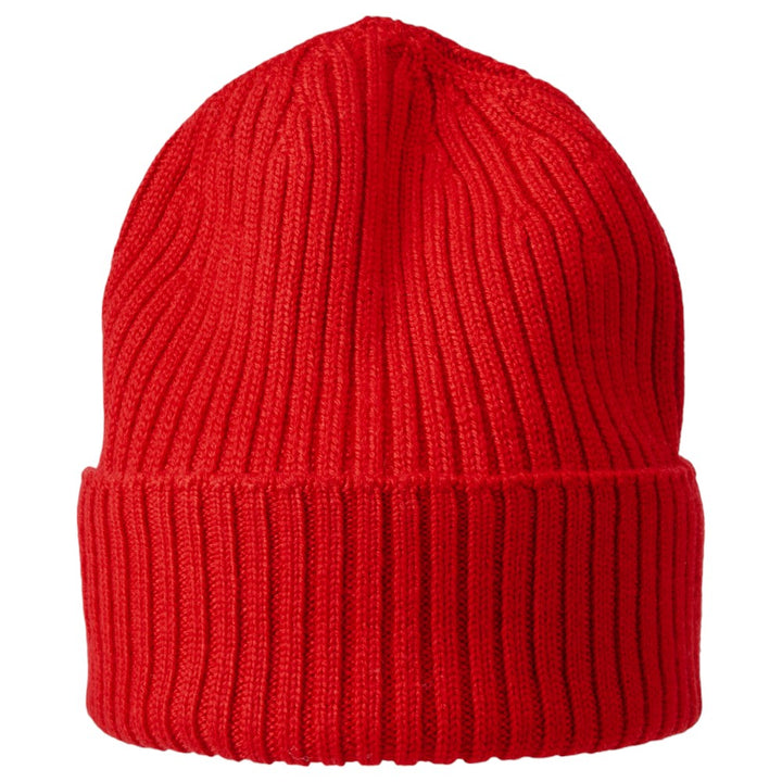 MJM Beanie in 100% Merino Wool - Red Beanie