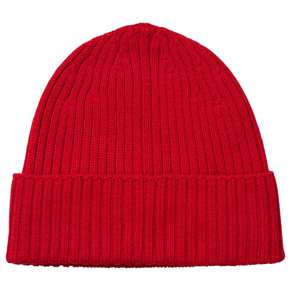 MJM Beanie i 100% Merino Uld - Rød Hue - Hue fra M.J. MICHAELSEN A/S hos The Prince Webshop