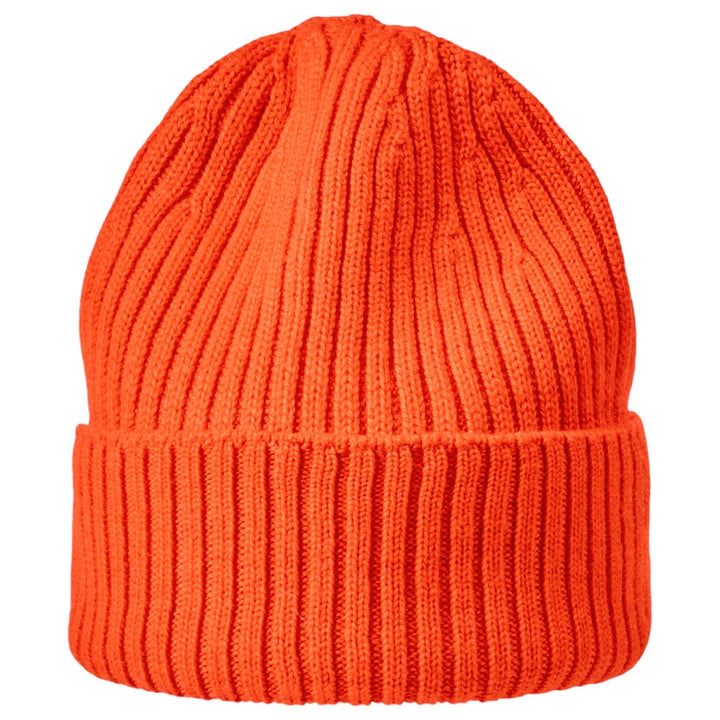 MJM Beanie i 100% Merino Uld - Orange Hue