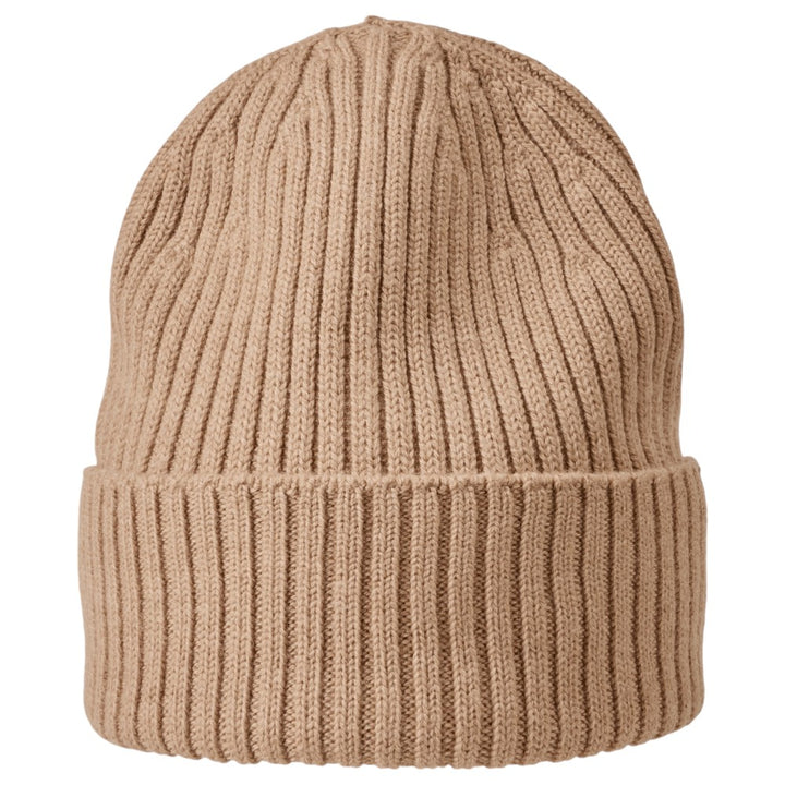 MJM Beanie in 100% Merino Wool - Camel Hat