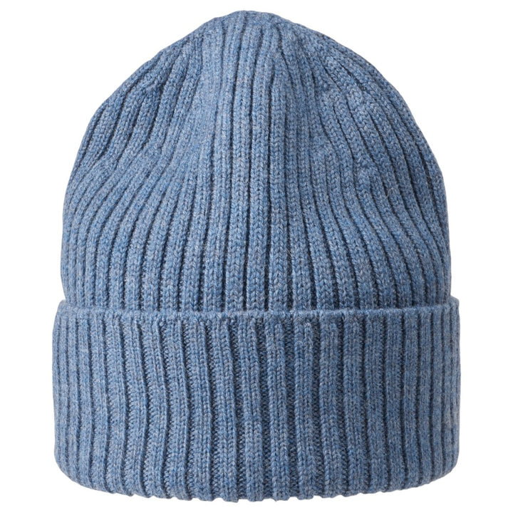 MJM Beanie in 100% Merino Wool - Steel Blue Beanie