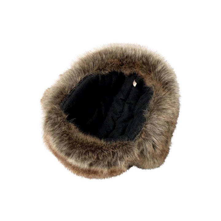 MJM Trapper Rex 32 Faux Fur Grey Check