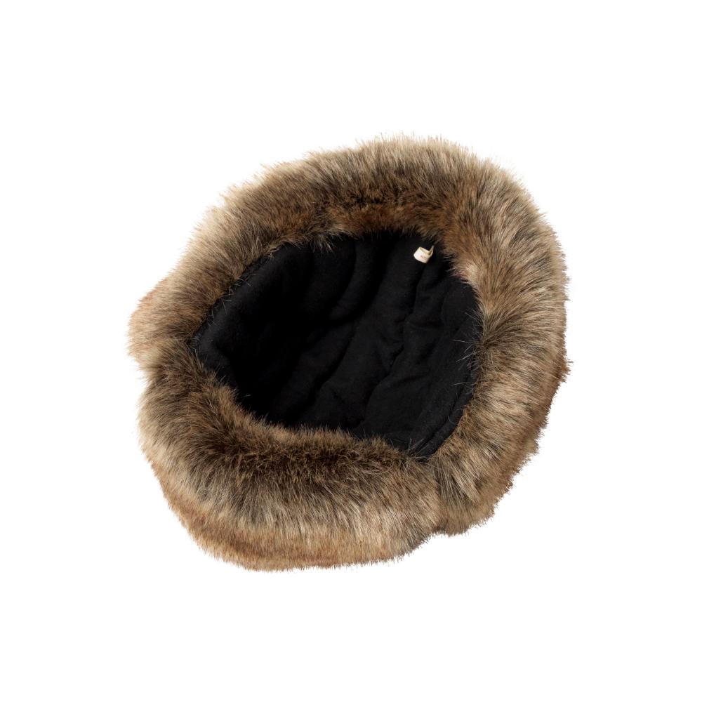 MJM Trapper Rex 32 Faux Fur Rust Check - Hue fra MJM Hats hos The Prince Webshop