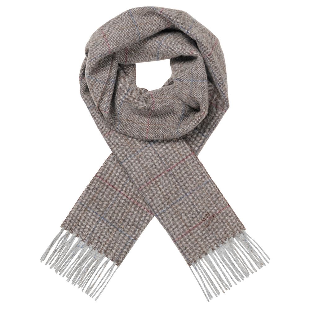 MJM Scarf MAX 32 Wool/Cashmere Brown - 100% Uld