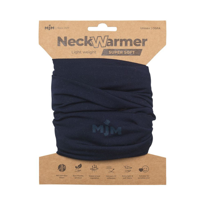 MJM Neck Warmer - Navy Bambus Hals Varmer