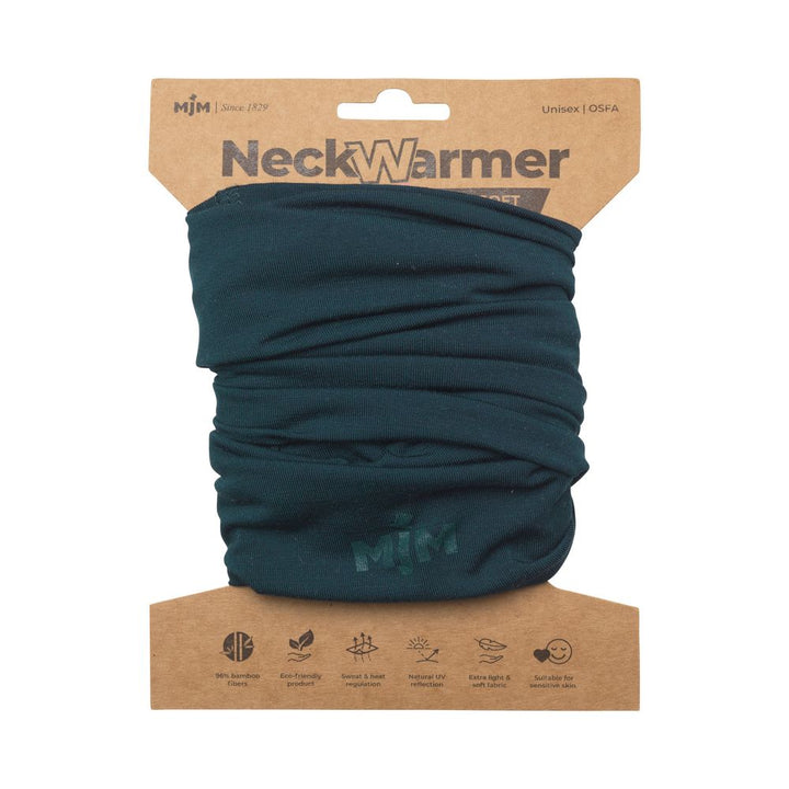 MJM Neck Warmer - Petrol Bambus Hals Varmer