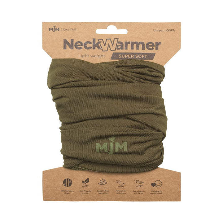 MJM Neck Warmer - Grøn Bambus Hals Varmer