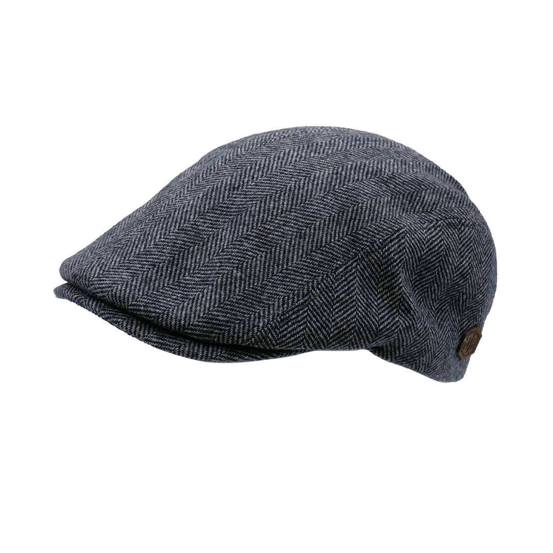 MJM Daffy 3 62 Wool/Cashmere Grey Herringbone Sixpence
