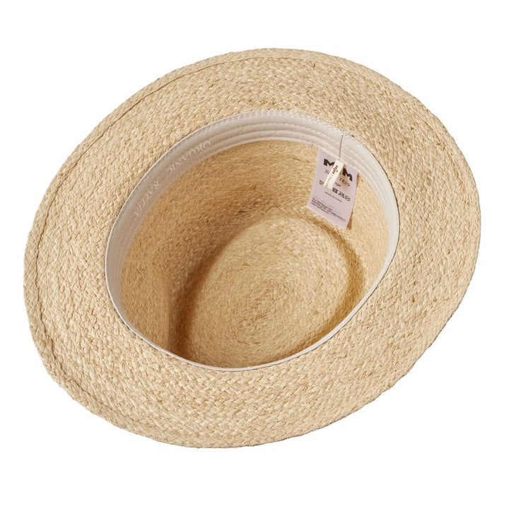 MJM Jake – Organic Raffia Stråhat - Beige