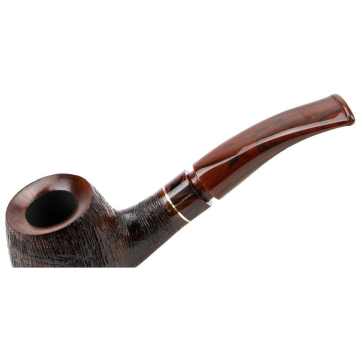 Cesare Barontini "Lido" Børstet Halvbøjet Pibe - Elegant Luxus