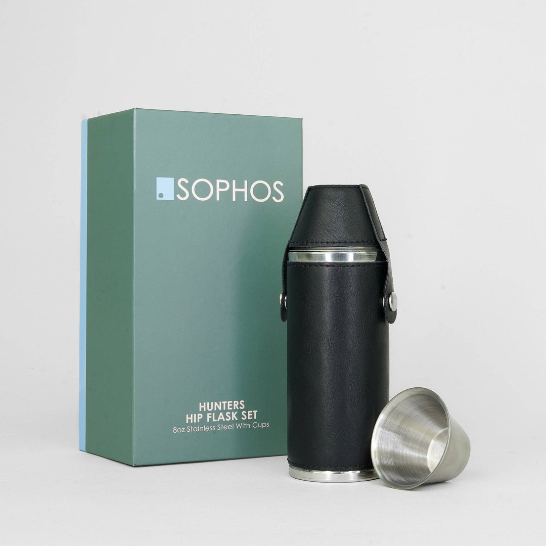 8 oz Silver Hunters Lommelærke