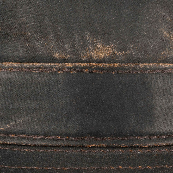 Stetson CO/PES Trilby Hat - Brunt Oilskin Look