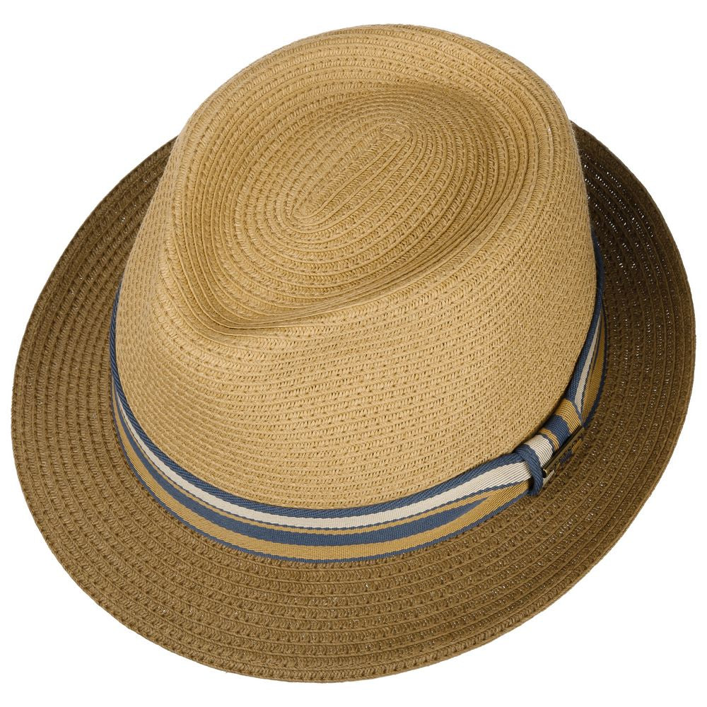 Stetson Trilby Toyo Summer Hat - Natural/Biscotto