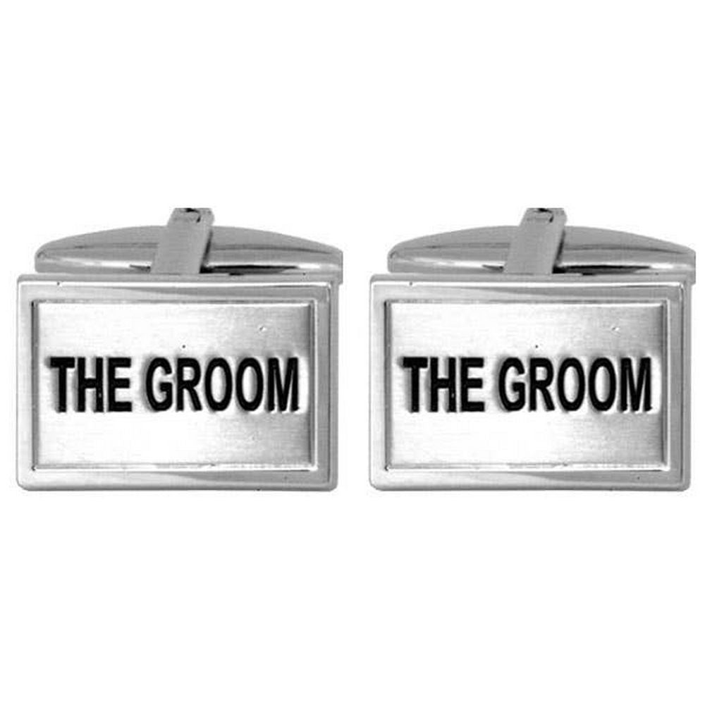 Bryllups-Manchetknapper The Groom - Manchetknapper fra David Aster Collection hos The Prince Webshop