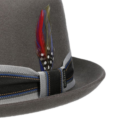 Stetson Diamond Woolfelt - Anthracite Wool Felt Hat