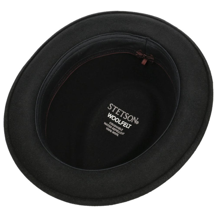 Stetson Player Woolfelt - Sort - Player Hat fra Stetson hos The Prince Webshop