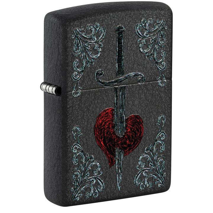 Zippo 60006605 Heart Dagger -tatuointisuunnittelu