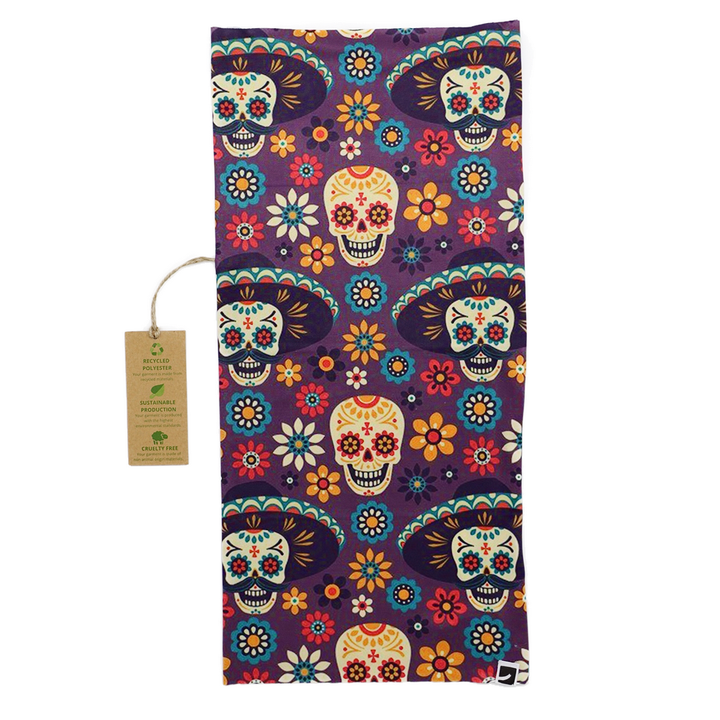 Mexican Skull Bandana - Multifunctional Scarf