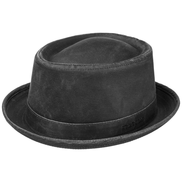 Stetson Porkpie CO/PES Deep Black