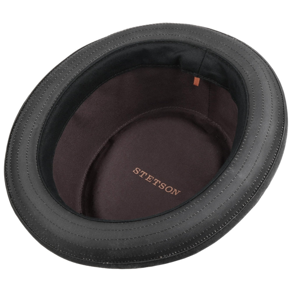 Stetson Porkpie CO/PES Deep Black