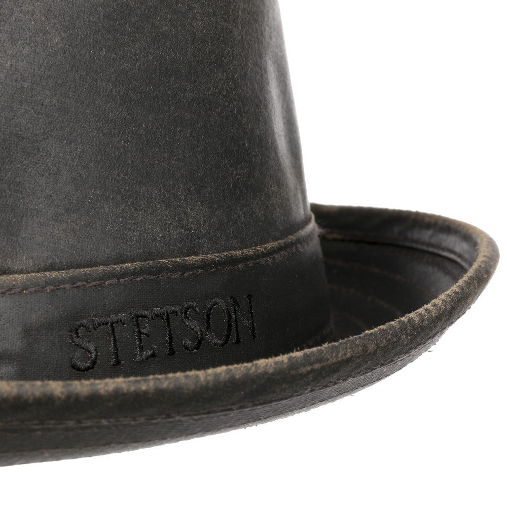 Stetson Porkpie CO/PES Deep Brown