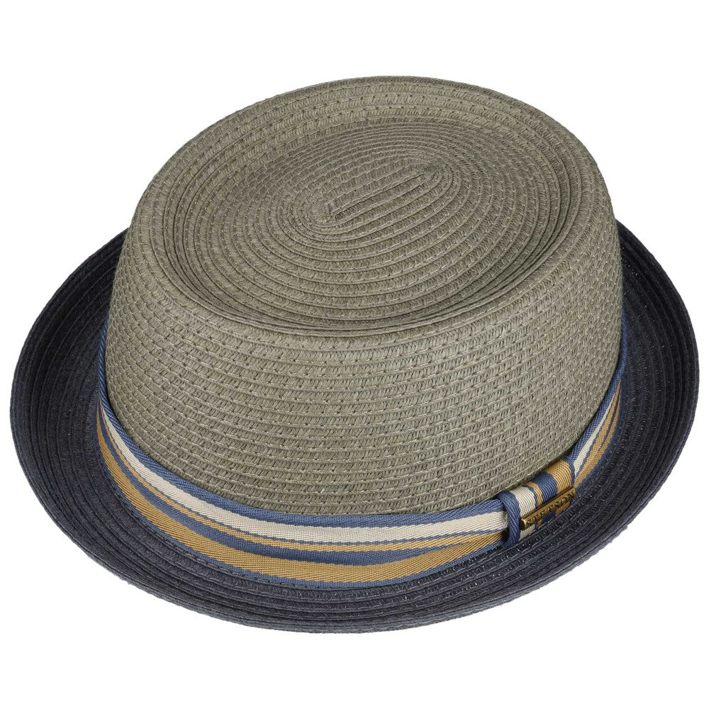 Stetson Porkpie Toyo Summer Hat - Sininen