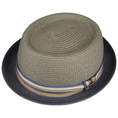 Stetson Porkpie Toyo Summer Hat - Sininen