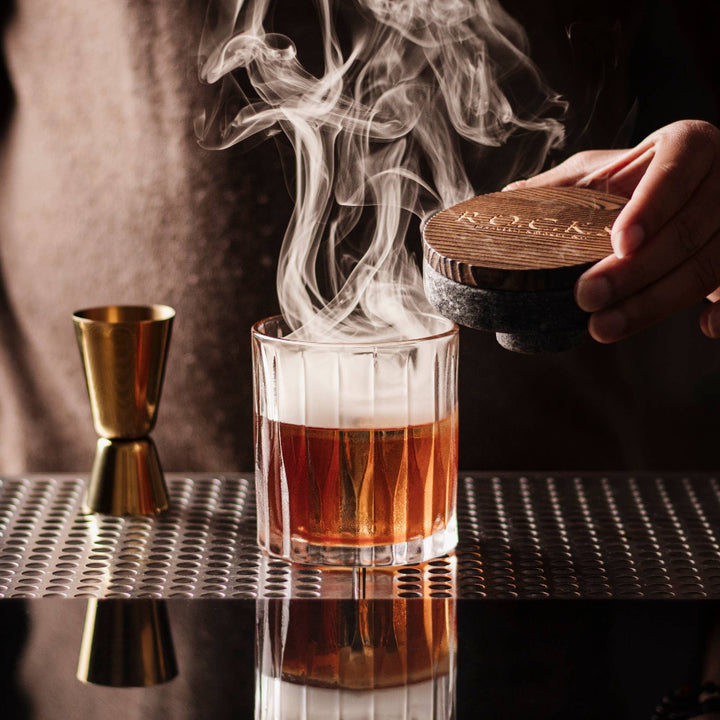 ROCKS Gavesæt: Whisky- og Cocktail Rygesæt