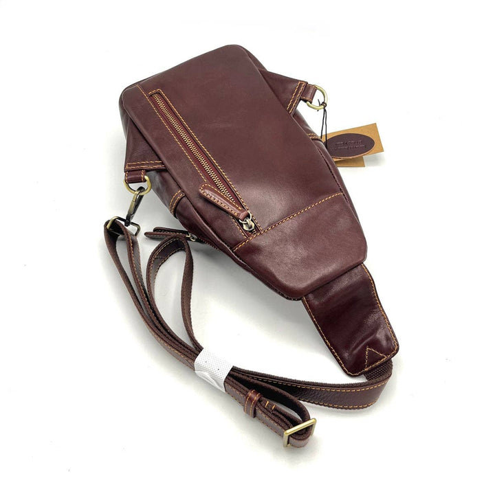 Nazareno Gabrielli Læder Crossbody Taske til Mænd - Vælg Farve - Taske fra Nazareno Gabrielli hos The Prince Webshop