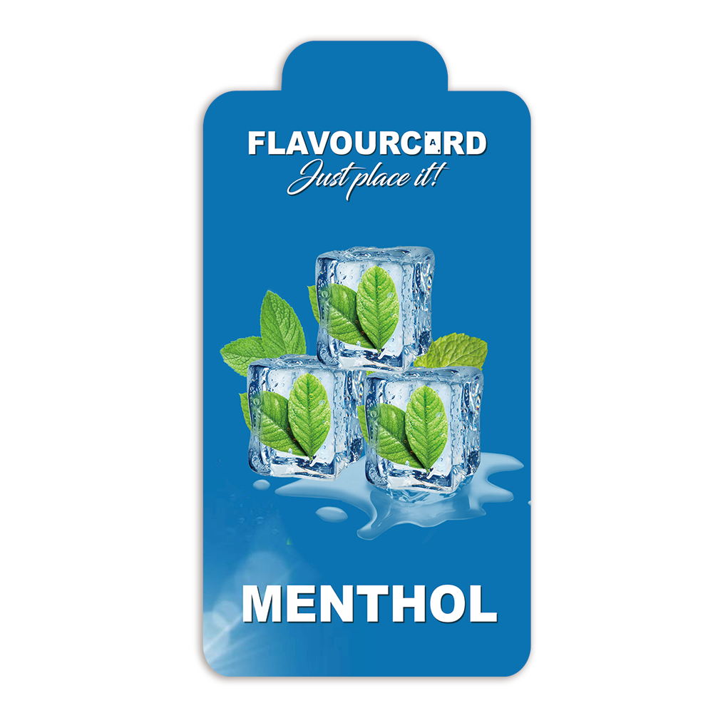 25 FlavourCard Menthol Aroma Cards - INTROPRICE!