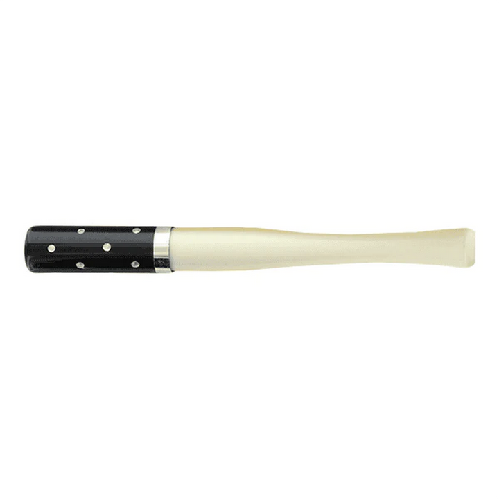 Elegant Cavalier Star Automatic Cigarette Holder - ivory