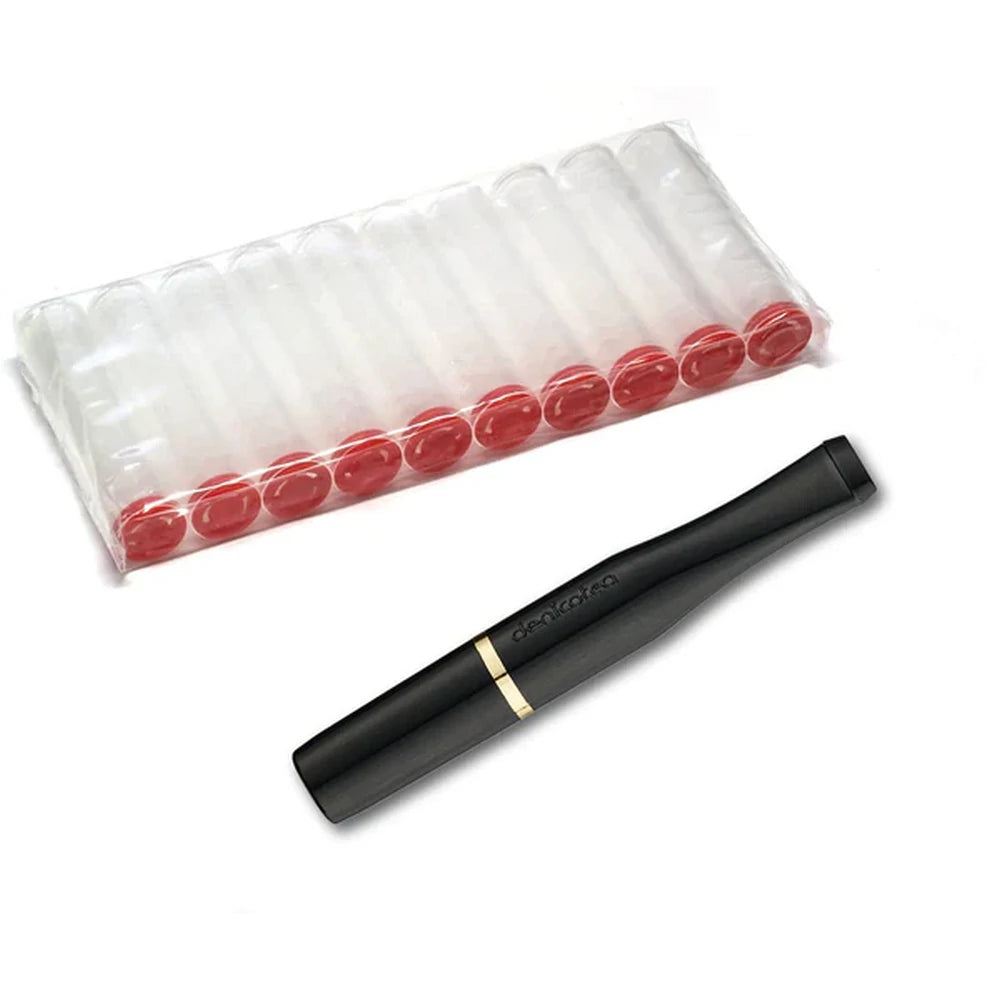 Ibiza Slim Cigarette holds Black & Gold Ring - with 10 filters