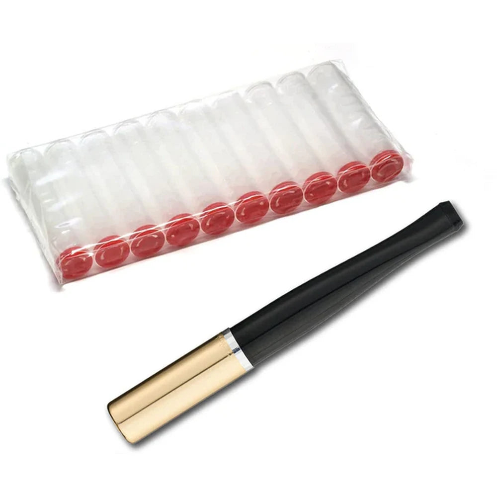 diamante cigarette holder 50s Black w/Rhinestones & Pearl Bead Austria Handmade Bedazzled Cigarette Box -