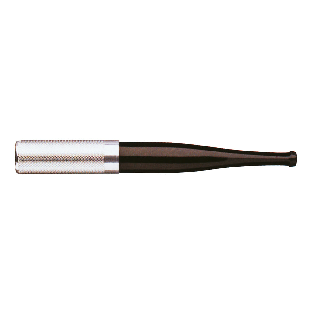 Flair Automatic Guillochiert Cigarette Holder - Black/Silver