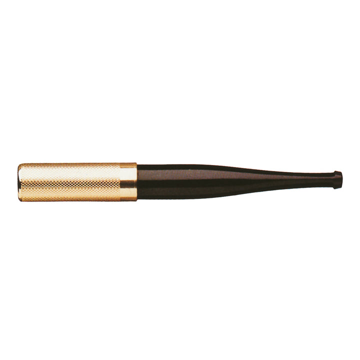 Flair Automatic Guillochiert Cigarette Holder - Black/Gold