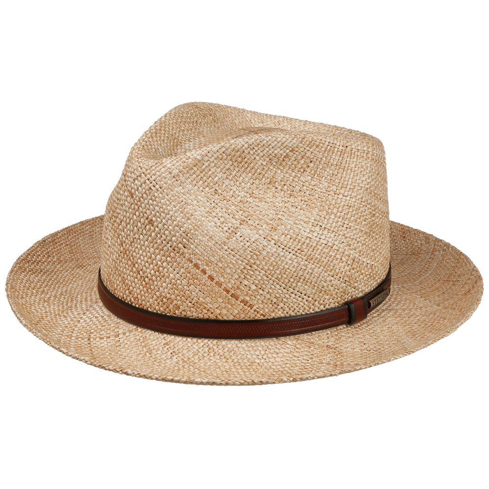 Stetson Fedora BAO Stråhat - S (55 cm) - Hat fra Stetson hos The Prince Webshop