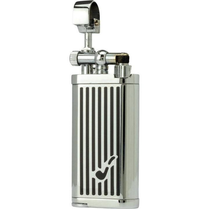 JEAN CLAUDE flint pipe lighter "Oldie" - black stripes