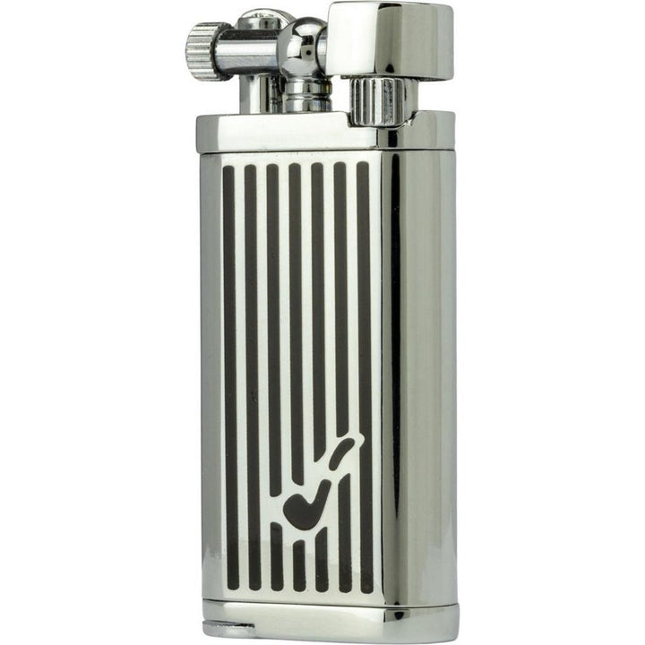 JEAN CLAUDE flint pipe lighter "Oldie" - black stripes