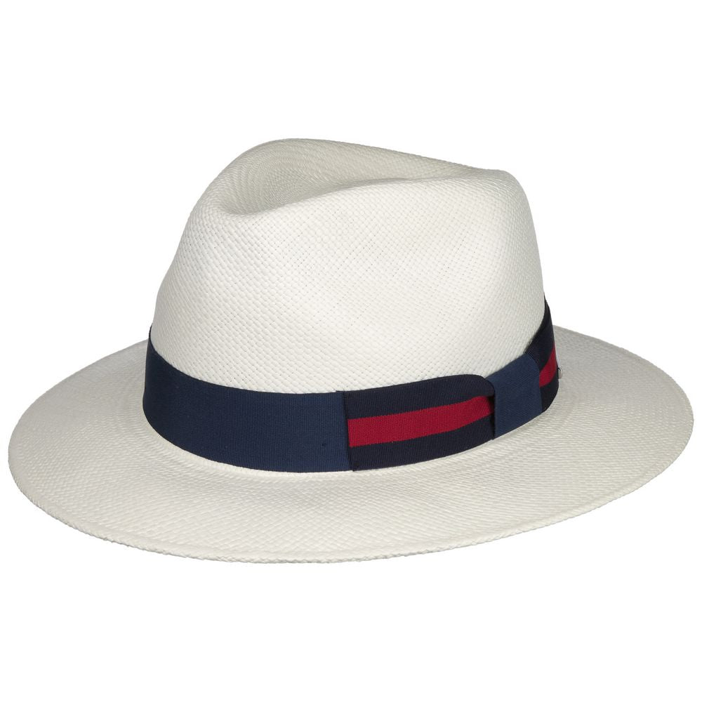 Stetson Traveller Brisa Panama Hat Offwhite - XL (61 cm) - Hat fra Stetson hos The Prince Webshop