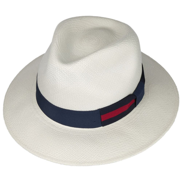 Stetson Traveller Brisa Panama Hat Offwhite - XL (61 cm) - Hat fra Stetson hos The Prince Webshop